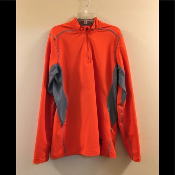 Nike Dri-Fit Long Sleeve Running Top with Half Zip - Picture 1 of 5